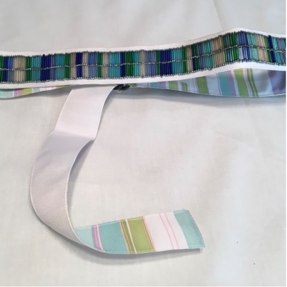 Fletcher Artworks, LLC Spring is Here Hand Beaded Belt display picture 3